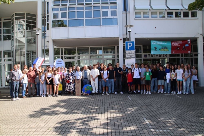 Gruppenbild der Schüler*innen