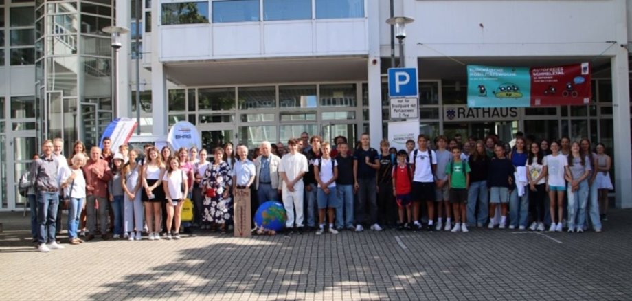 Gruppenbild der Schüler*innen