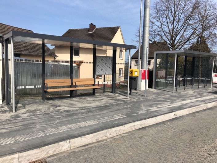 Bauarbeiten Mobilstation Himberg