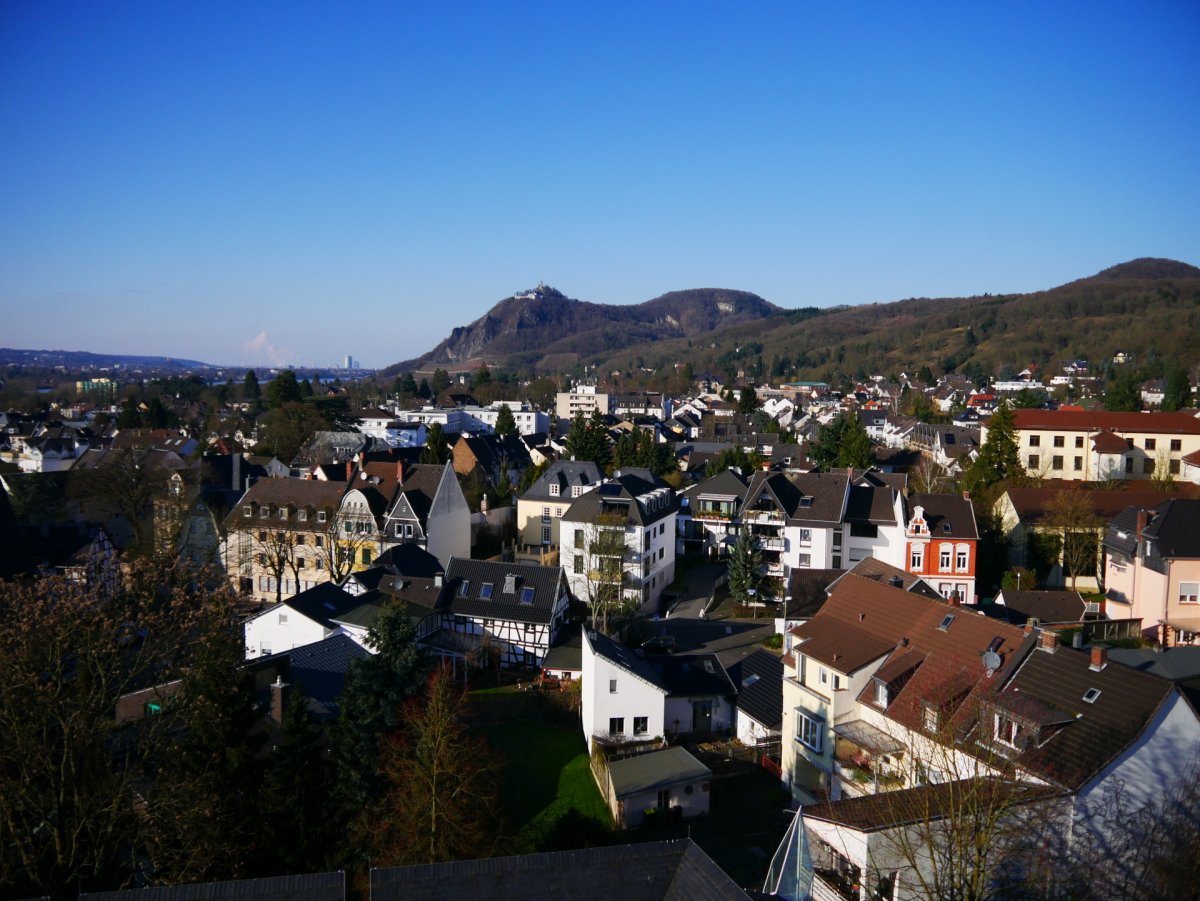 Bad Honnef aus der Vogelperspektive