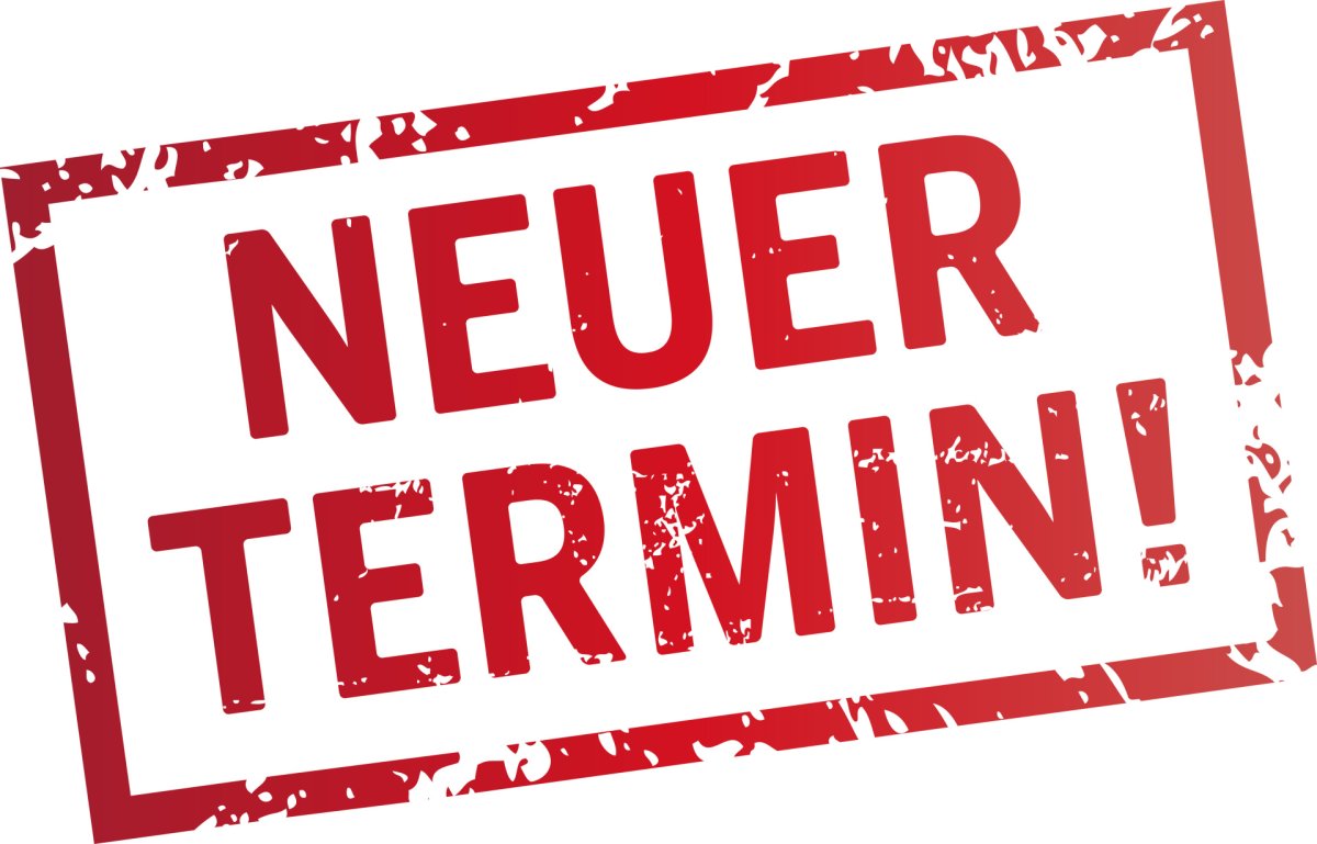 Stempel neuer Termin