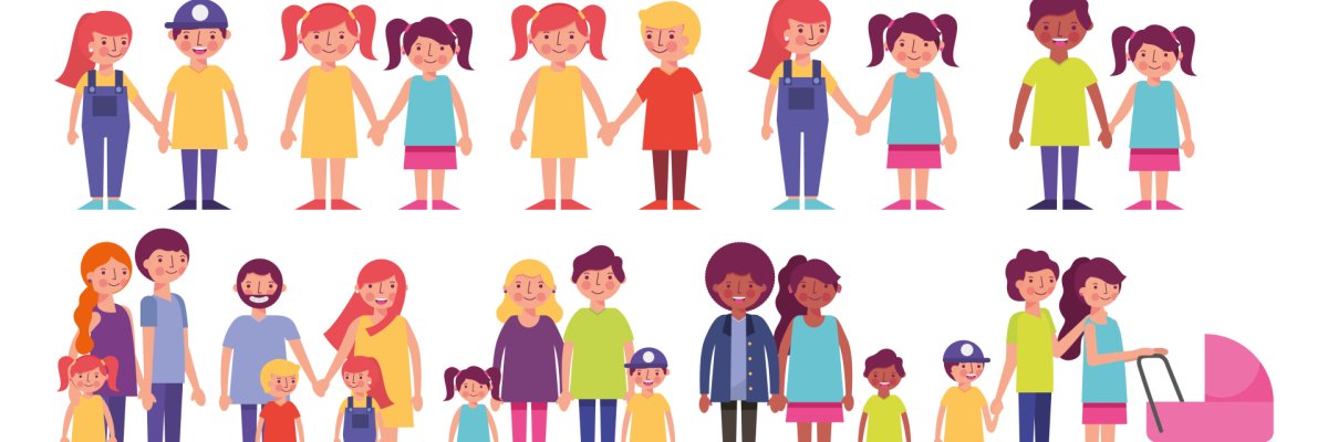 group of family members characters