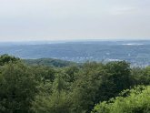 Blick vom Himmerich ins Tal